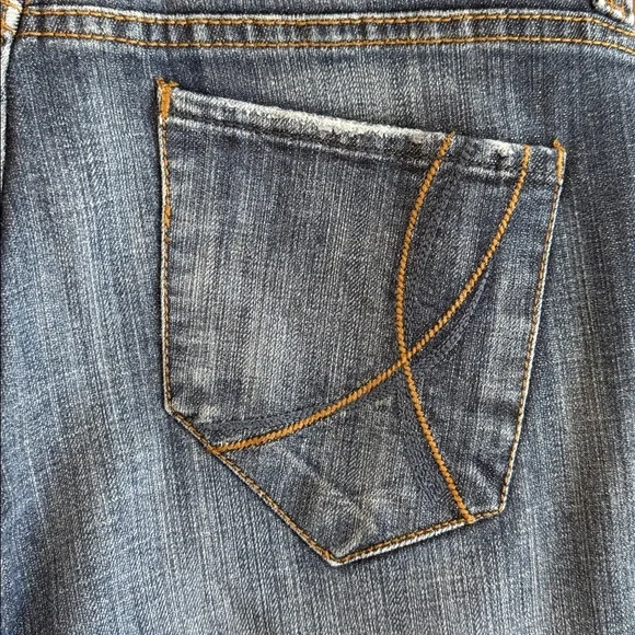 !IT jeans Los Angeles VINTAGE DENIM COTTON Longer Shorts 31 Med Blue 220943DSLT - Picture 11 of 16